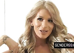 Knob pump and s&m stuff makes Cassandra Lovelox sexually excited as screw