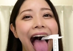 Japanese Asian Tongue Fetish - Mio Nozaki - Erotic Long