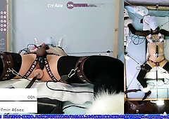 college-aged分間の絶頂禁止を頑張った後にセルフ拘束をして最後に射精しちゃう動画_2024-02-29