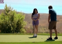 Mature Keira Croft enjoys sensual fetish golf instructor passion