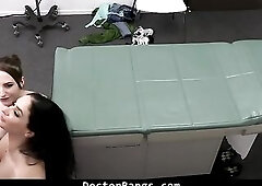 Helping the Doctor Deliver a Hands on Cure that Involves One as well as the other of 'em Taking Turns on The Patient - Doctorbangs
