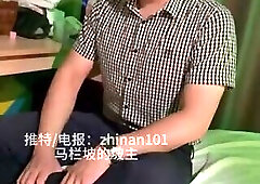 Chinese daddy fuck after massage