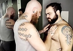 Tattoo bareback, big bareback, bareback couple