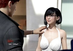 Visual novel featuring college girls and a hot mommy