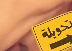 Jimic0, a straight Arab guy, gets his dick sucked in public by a hot webcam babe