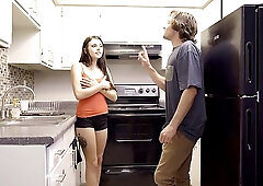 Great looking babe is fucking her roommate quite often and enjoying every single second of it