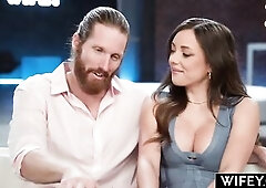 WIFEY Small Rebecca Love Has Ultimate BBC Hotwife Dream Fulfilled