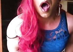 FetishEmmanuella flick three - Nasty Red&Thigh High Shoes part two