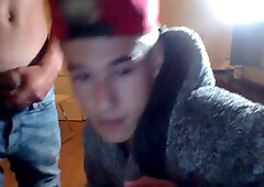 Two straight 19yo boys try dick sucking first time 4