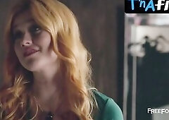 Emeraude Toubia Underclothes Scene in Shadowhunters