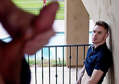 NEXTDOOR STUDIOS Tatted Gay Machos Getting Hard & putting the dicks to good use - Zak Bishop,Ryan Jordan