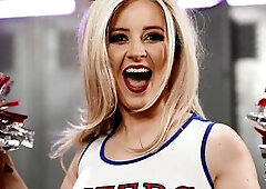 Tranny Cheerleader Getting Banged By The Lockers