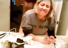 Tourist mother i'd like to fuck drilled at the hotel in paris