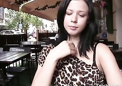 She seems perfectly normal drinking orange juice when Markâ€™s eyes hit her. Mark is enthusiastic and polite sits at her table compliments her pe