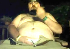 Smokin' a Cigar and jerking Off