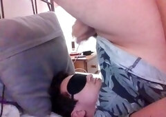 teen gets big facial