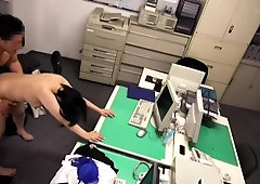 Elegant Japanese secretary pumped full of cock in the office