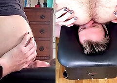 Gay assworship, gay facesitting, ass licking