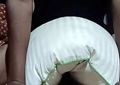Part 1 of intense anal action on the cushion