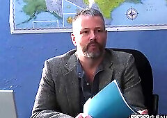 Tranny student fucked in tight asshole