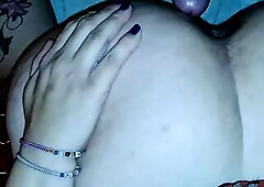 See hubby bang my butt
