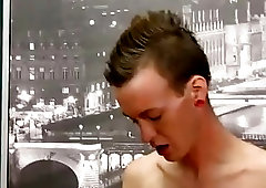 Double black gay anal Rimming, 69-ing, slobber roasting, dual