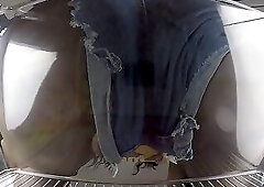 Is This Seat Taken? Trans Girl Sits On You - Crushed By My Ass, Dick and Balls!