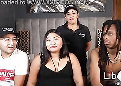 Large-assed hotwife banged by a ebony stud with a massive ramrod