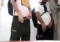 Indian student 18+ Straight Freinds Gives Each Other Blowjob