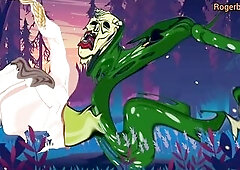 Toon monster compilation Monster ramrod Creampie Anal-act of love double penetration Hard sex Comics Manga