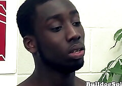 Hunky model assfucked at photoshoot