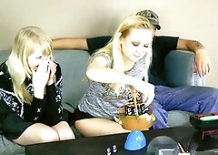 Blonde showdown as Anneliese Snow and Krystal Orchid duke it out