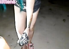 Void urine in the cornfield void urine in the tub piddle on her boobs for love