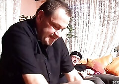 German Older Pair 1St Time Cuckold Trio Sex
