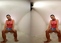 117 - Vanessa Decker - Fit Redhead Toying Shaved Pussy