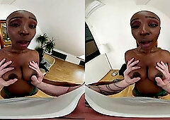 Delicious  treat: Big Ass, Blowjob  Interracial VR Porn