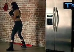 Pom Klementieff Sexy Scene  in Hacker's Game Redux