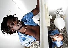 Devin Trez and Kirk Cummings in a glory hole video