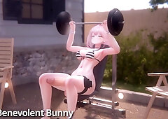 Workout Futa Growth (3d Animation)