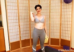 Masturbates Following A Hot Workout - Sosha Belle