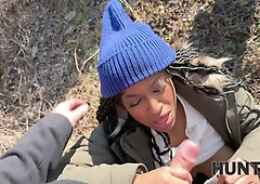 Vicky Menage, Stanley Johnson And Ricky Milano - We Were Caught By Strangers During Blowjob In Public