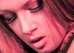 Tory Lane engages in deepthroating a big knob and accommodates it anally