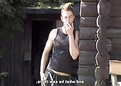 Sucking Scott in the Woods