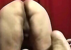 Busty femboy ass claping