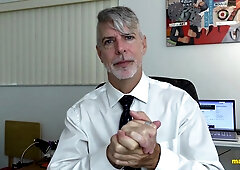 Horny Stepdaddy Richard Lennox Gulped Down My Teachers Cum