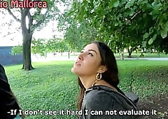 Asking A Random Argentinian Gal To Rate My Rod in Public!