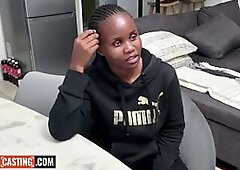 I gave this blameless 18YO BLACK the COARSE screw that babe secretly craved behind her boyfriends back