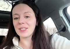 Wintery Tim Horton's Drive Thru Visit with My Pornhub