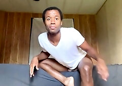 Solo, in english, anal masturbation