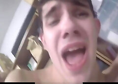 Astonishing xxx video gay 18 Year Old crazy